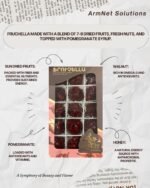 FRUCHELLA (12.3oz) – Premium Armenian Gourmet Delights | Mixed Dried Fruits & Walnuts Coated in Pomegranate Syrup | Handcrafted, Healthy & Delicious Snack | Elegant Gift Box - Image 4