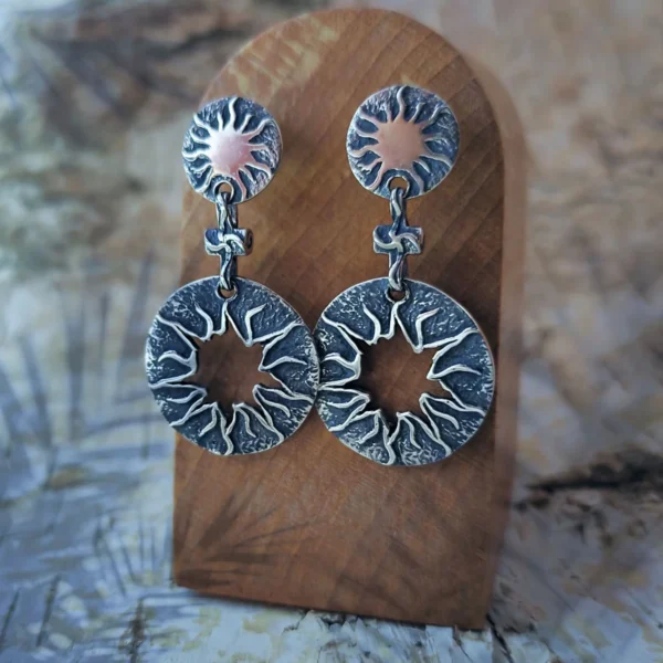 Arev Silver Earrings