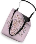 Armenian Alphabet Birds Armenia Symbols Tote Bag - Image 3