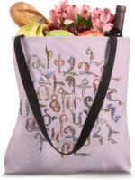 Armenian Alphabet Birds Armenia Symbols Tote Bag - Image 5