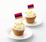 100 Pcs Armenia Flag Armenian Toothpick Flags, Cocktail Picks Mini Stick Cupcake Toppers Country Picks Party Decoration Celebration Cocktail Food Bar Cake Flags ﻿ - Image 4