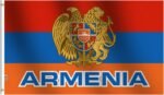Armenia Flag 3x5 Ft Outdoor Large, Moderate-Outdoor Both Sides Heavy Duty100D Polyester,Canvas Header and Double Stitched - Brass Grommets for Easy Display,Armenian Flags - Image 2