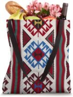 Traditional Armenian Carpet Pattern Tote Bag - Image 5