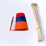 TSMD Armenia Stick Flag Armenian Small Mini Hand Held Flags,5x8 Inch,12 Pack - Image 4