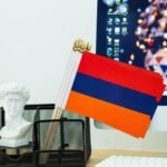 TSMD Armenia Stick Flag Armenian Small Mini Hand Held Flags,5x8 Inch,12 Pack - Image 7