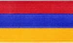 Armenia Flag Embroidered Patch Armenian Iron On Sew On National Emblem - Image 3
