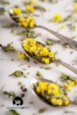 ARIS GOURMET CO. Armenian Bouquet Herbal Tea Mix 2oz = 57g (Peppermint, Wild Mint, Thyme, Immortelle) Loose Tea Antistress - Image 4