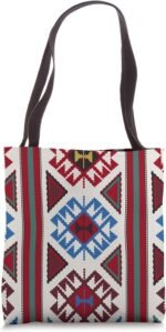 Traditional Armenian Carpet Pattern Tote Bag - Image 2