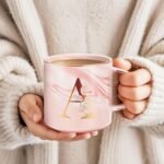 Uwingess Birthday Gifts for Women, Initial Mug with Gift Box, Personalized Monogram Letter Coffee Mug for Mom Friend Sister Teacher Coworker - Image 3