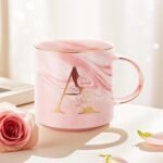Uwingess Birthday Gifts for Women, Initial Mug with Gift Box, Personalized Monogram Letter Coffee Mug for Mom Friend Sister Teacher Coworker - Image 5