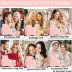 Uwingess Birthday Gifts for Women, Initial Mug with Gift Box, Personalized Monogram Letter Coffee Mug for Mom Friend Sister Teacher Coworker - Image 8