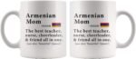 Armenian Mom Definition Armenia Flag Mothers Day - 11oz White Mug family reunion gifts Gift Idea - Image 5
