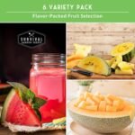 Melon Seeds for Planting, 6-Variety Pack Heirloom Fruit Collection | Cantaloupe, Honeydew & Watermelons – Honey Rock, Hale’s Best, Tendersweet, Georgia Rattlesnake – Survival Garden Seeds - Image 5