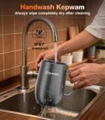 Kepwam Smart Heated Coffee Mug T2-Plus, 20oz Rechargeable Self Heating Coffee Mug with 8-Hour Battery & Temp Control, Perfect Coffee Warmer Gift for Men Women - Image 9