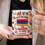 Lotacy Have No Fear The Armenian Is Here 2D Customized Coffee Mug 11oz, Armenia Ceramic Mug, Armenia Souvenirs And Gifts For Men And Women - Image 5