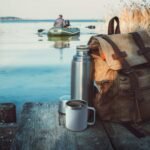 12 oz Insulated Travel Coffee Mug with Handle, Black | Stainless Steel Coffee Tumbler with Lid, Double Wall Vacuum Thermal Cup for Camping - Image 8