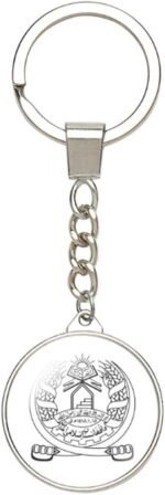 World Most Countries Coat of Arms National Emblem Keyring Key Chain Double Sided Printing Alloy Keychain - Image 2