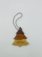 Armenian Wooden Christmas Ornament – Handcrafted Christmas Tree Design – Handmade Holiday Décor – 2.5" to 4.5" Length - NoyArt - Image 3