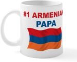 CafePress #1 Armenian Papa Mug 11 oz (325 ml) Ceramic Coffee Mug - Image 2